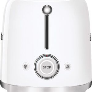 Smeg Smeg White 50s Retro Style Aesthetic Toaster 669164