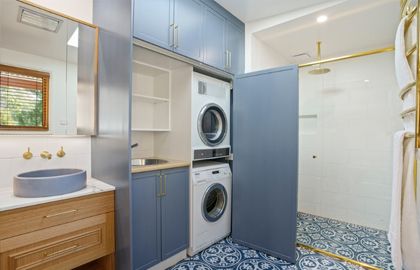 Modern Laundry Design by Halton Joinery