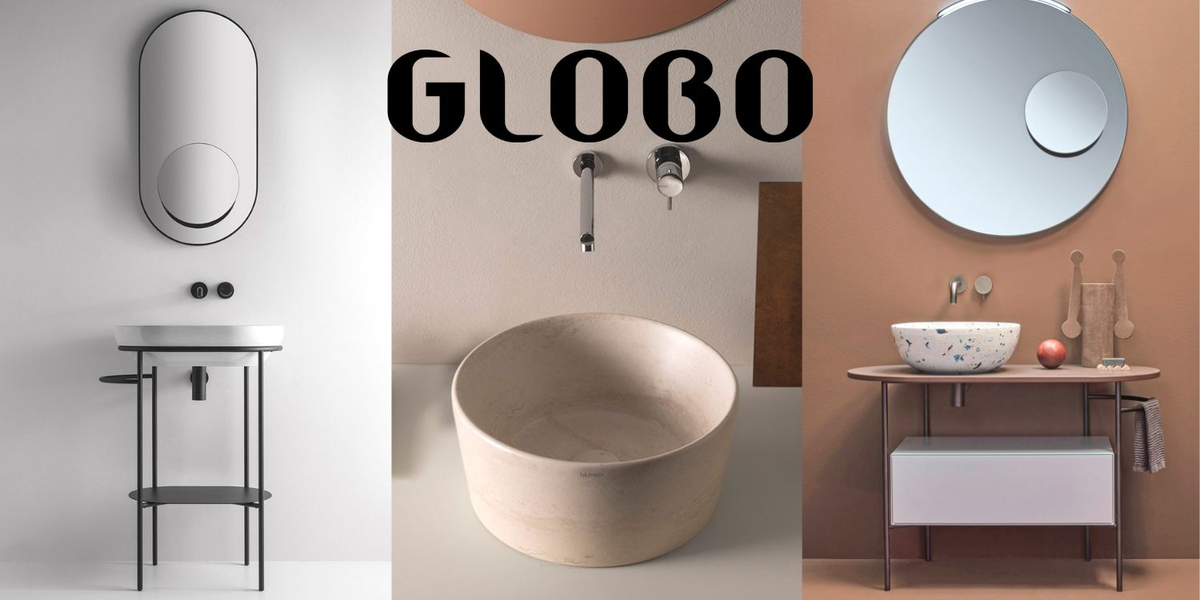 Globo Ceramics Cover image. Three displays